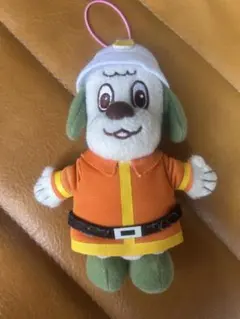 ワンワン 消防士 ぬいぐるみキーホルダー
