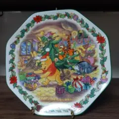 プーさんの絵皿