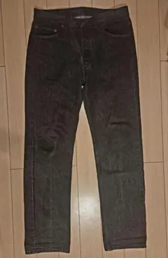 80s USA製 Levi’s 501 先染めブラックW33L32 リーバイス