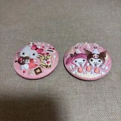 ☆*☆様 サンリオ刺繍缶バッジ ハローキティ シークレット クロミ マイメロ