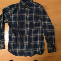 UNIQLO ネルシャツ サイズS ネイビー