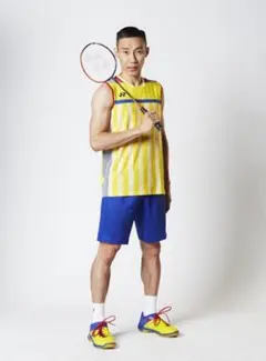 カン様専用　リーチョンウェイ選手モデル　YONEX バドミントンシャツ Lサイズ