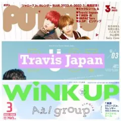 POTATO Duet WINK UP TravisJapan 切り抜き