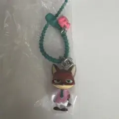 ディズニー ガチャガチャ ズートピア ニック カラフルマルチチャーム