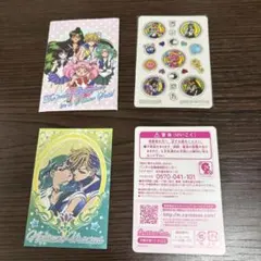 【セーラームーン】フチキラクリアシール②ステンドグラスデザイン