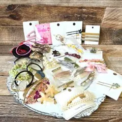 ヘアアクセサリーセット③ ヘアピン ヘアゴム ヘアクリップ バレッタ