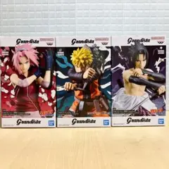 NARUTO サクラ サスケ ナルト フィギュア 3体セット！