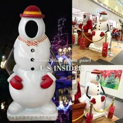 サンタ（顔ハメ・パネル）178cm×96cm×87cm 集客にもイベントにも最高 