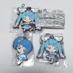 3個セット キュアスカイ ソラ ラバーマスコット ひろがるスカイ プリキュア