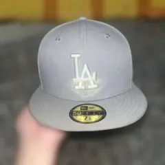 ニューエラグレー59FIFTY LA