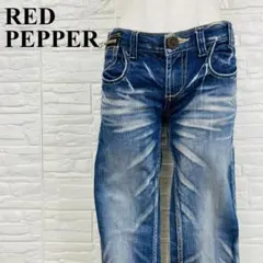 RED PEPPER デニムパンツ ブルー 26 0600-Aのサムネイル