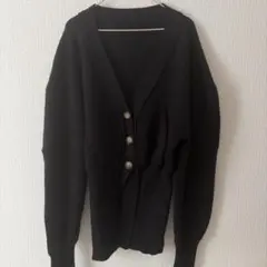 select moca リブニット カーディガン