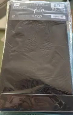『新品』GU ブラック タイツ 3足入り M-L