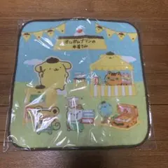 ポムポムプリンの本屋さん　ミニタオル