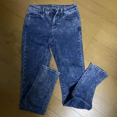 UNIQLO スキニーデニム 24 (61cm) ダークブルー