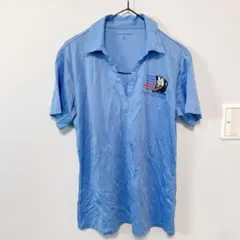 PORT AUTHORITY 水色 《M》シャツ　メンズ　レディース　半袖