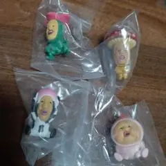 こびとづかんおすわりマスコット　4種類