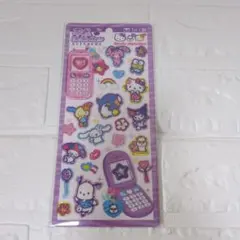 正規品　平成はっぴーフォン ステッカー サンリオキャラクターズ