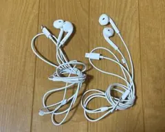 Apple純正 Lightning有線イヤホン 2個セット