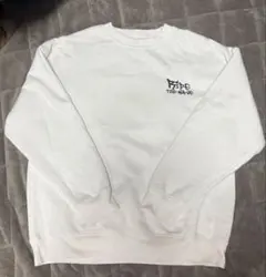 年末セール　ホワイト スウェット トレーナー