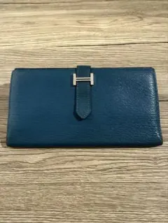 HERMES】ベアン 4連キーケース ブルージーン T刻印 - メルカリ