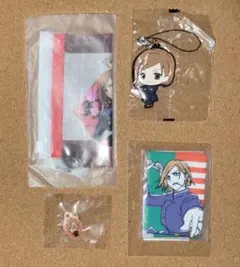 呪術廻戦　あそーとこれくしょん　カプセルラバーマスコット　ビニポ　釘崎