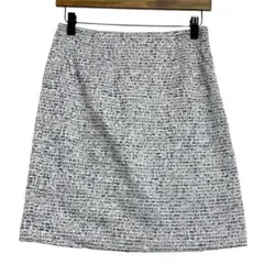 クードシャンス　ツイードミニスカート　グレーラメ　36 / S