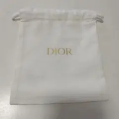 Dior ホワイト 布製ポーチ