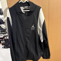Jordan ナイロンジャケット ブラック/ホワイト