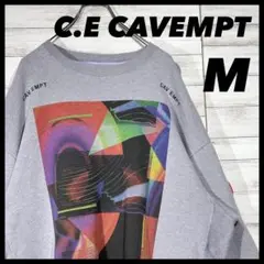 C.E CAVEMPT シーイー スウェット グラフィック プリント M グレー