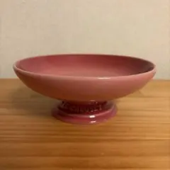 ルクルーゼ ハイスタンドディッシュ ローズクォーツ レア 廃盤 新品