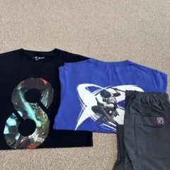 UNIQLO UT 怪獣8号Tシャツ2枚、パンツセット