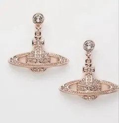 ヴィヴィアンウエストウッド　ミニバスレリーフオーブピアス