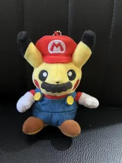ピカチュウ マリオ衣装 ぬいぐるみ - メルカリ