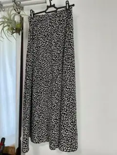 値下げ【LOWRYS FARM】レオパード柄ロングスカート