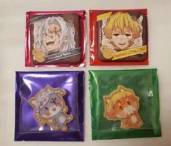鬼滅の刃　アニマルクッキーバッジ　ギフト缶バッジ　宇髄 天元　我妻 善逸