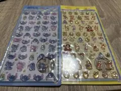 【新品】ディズニー ボンボンドロップシールミニ くまのプーさん　スティッチ