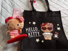 Avail 日焼けキティ トートバッグ ぬいぐるみ