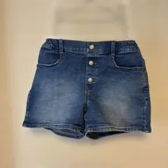 デニムショートパンツGＵ美品size150