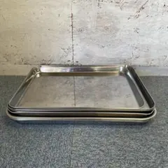 【クローバー印】 ステンレス製 バット 肉バット 7個 セット A3572