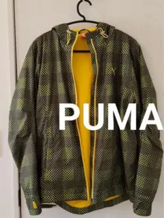PUMA ドット柄 ナイロンジャケット