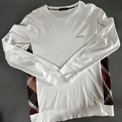 ブラックレーベルクレストブリッジ　M トップス　ロンT 白のサムネイル