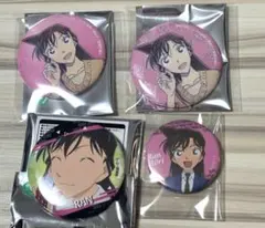 毛利蘭　名探偵コナン　缶バッジセット