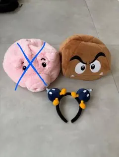 USJ ディズニー キャラクターグッズ ボムへい クリボー 2点セット
