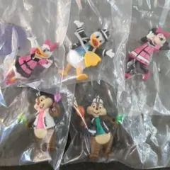 クラブマウスビート　キーチェーン　フィギュア　5点セット　新品　ディズニーランド