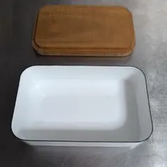 リブジョイ⭐︎木製蓋付き ガラスバターケース 昭和レトロ - メルカリ