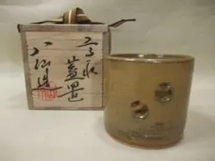 Ｔ５０８　茶碗　『高取焼』『高取忍 造』　共箱　抹茶碗　茶道具 高取面取茶碗 高取忍作 高取焼 共箱 抹茶碗 - メルカリ