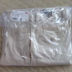 ユニクロ タックワイドパンツ 丈長め　Mサイズ