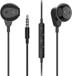 イヤホン 有線イヤホン 3.5mmジャックノイズキャンセリング マイク　ハイレゾ