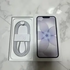 iPhone17eWhite空箱充電ケーブル